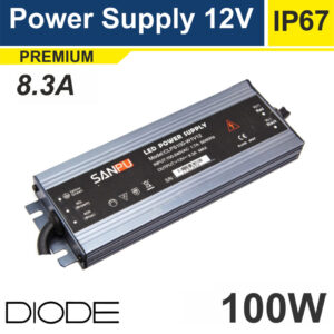 Блок питания герметичный 100W